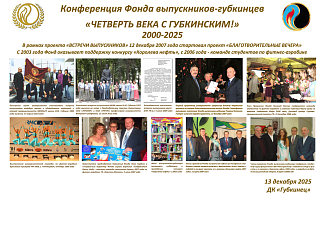 Фотовыставка «Четверть века с Губкинским!»